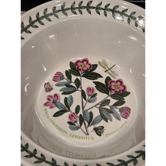 Portmeirion Botanic Garden Set of 7, 6½" Soup Cereal Salad Bowls EUC Classic VTG - Picture 11 of 14